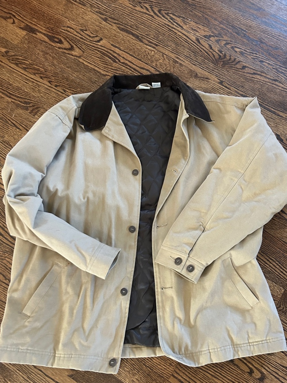 Vintage ll bean chore barn jacket coat size large